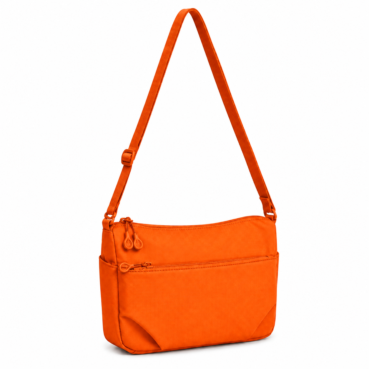 (image for) 2425 Orange Double Top Zip Ripstop Polyster W Front Zip